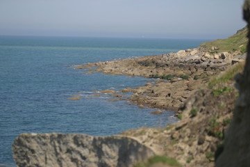 Fototapeta na wymiar Littoral Côte d'Opale Cap Gris Nez-6
