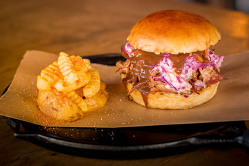Burger Pulled Pork