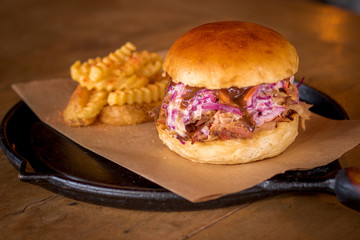 Burger Pulled Pork