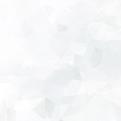 Abstract polygonal background. White triangles background for your design. Geometrical lines vector eps 10