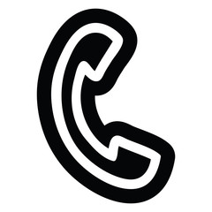 telephone handset icon