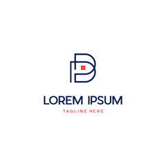 Letter B Home Business Creative Design Logo