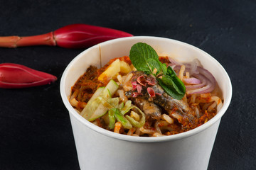 laksa fast food concept