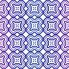 Abstract Vector Seamless Pattern With Abstract geometric Style. Repeating Sample Figure And Line. For Modern Interiors Design, Wallpaper, Textile Industry. Purple gradient color