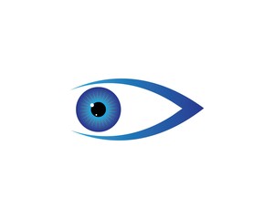 Eye icon Logo vector Template illustration