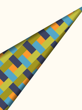 Colorful Geometrical Decoration, Cover Background Template