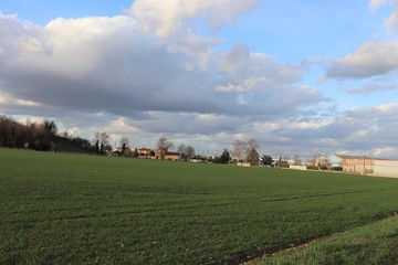 VILLE DE CORBAS - RHONE - CHAMP CULTIVABLE