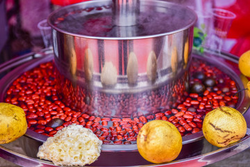 Chinese snacks on the market