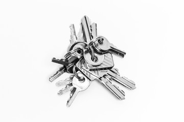 Schl&uuml;sselbund mit verschiedenen Schl&uuml;sseln