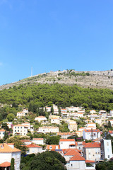 ドブロブニクの街とスルジ山
