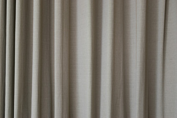 Obraz premium interior curtain hanging on window