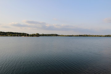 Lake, Ostrozska Nova Ves, Czech republic
