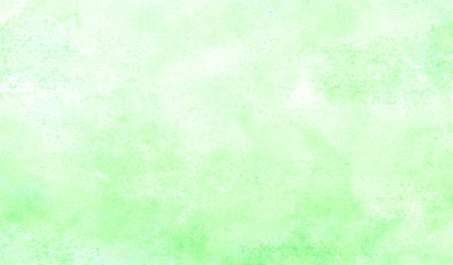 Grungy abstract spring shades aquarelle canvas for grunge design, vintage cards templates. Retro light green watercolor paint paper texture brush background. Hand drawn ink illustration