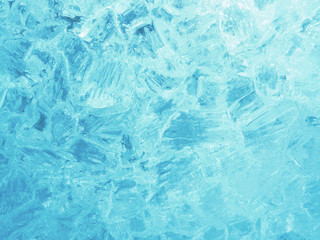 Obraz na płótnie Canvas Blue ice abstract natural background