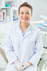 Medical specialist at office