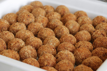 deep fried meat balls