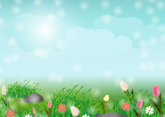 Obraz premium Spring comes soon background