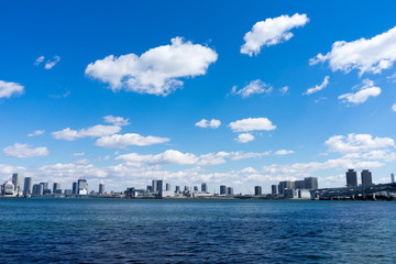 Fototapeta premium 東京ベイエリアの風景 scenery of tokyo bay area