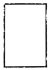 Obraz premium Abstract Decorative Black and White Photo Frame. Type Text Inside or Use as Overlay or For Layer Mask