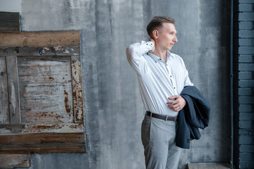 portrait of young man