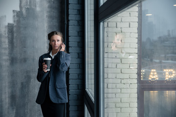 businessman with mobile phone
