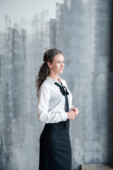 portrait of young woman