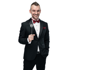 portrait of a businessman isolated on white