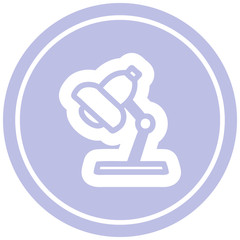 work lamp circular icon