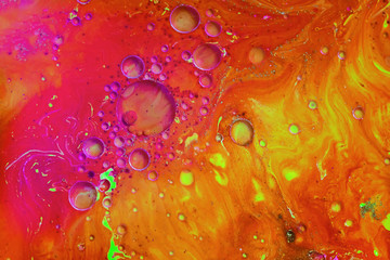 Abstract background from acrylic paints.