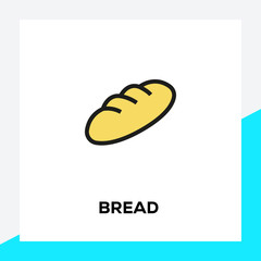 BREAD LINE ICON SET