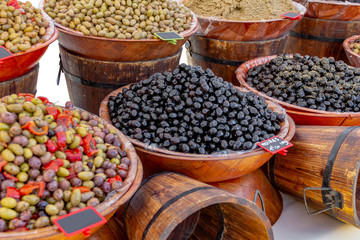 various olives