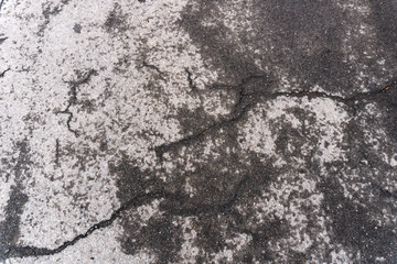background of old cracked asphalt
