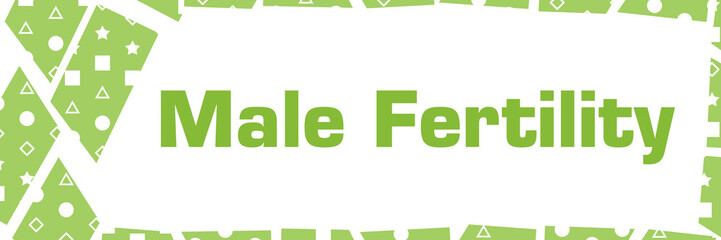 Male Fertility Green White Chunks Left Border 