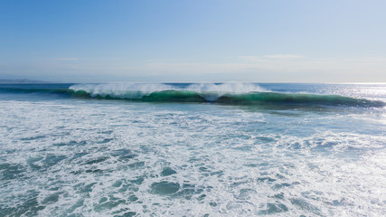 Ocean Wave Wall Water Power