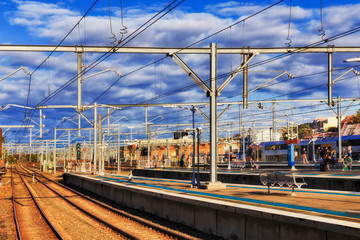 Train station redfern platforms