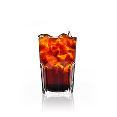 cocktail on a white background isolated