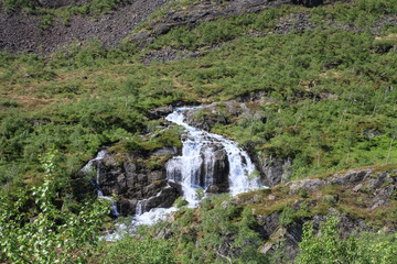 Hiking in Godvassdalen in Northern Norway