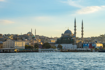 Fototapeta na wymiar Istanbul cityscape skyline in Istanbul city, Turkey