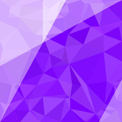 Abstract purple Polygon background. Low Poly Creative template or pattern. 