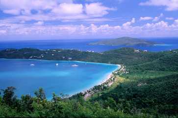 Fototapeta premium landschaft der karibik