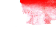 red watercolor gradient, hand-drawn background. from red to white. for banners, design