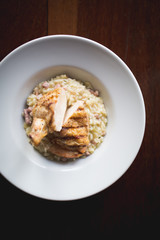 Chicken risotto