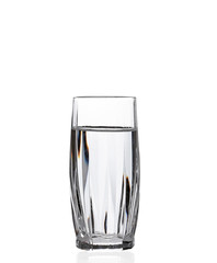  a glass of water