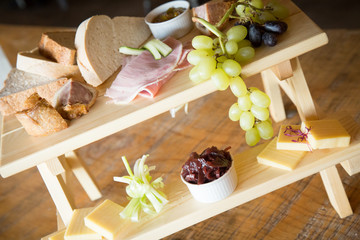 Ploughman's mini picnic bench