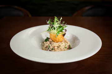 Risotto and arancini  