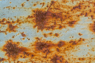 Metal rusty and shabby background, texture for design.
