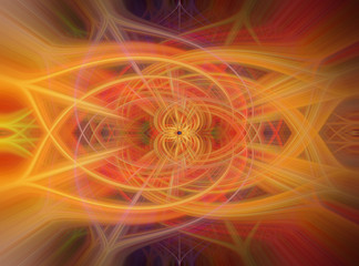 Fractal texture wallpaper, abstract flower.