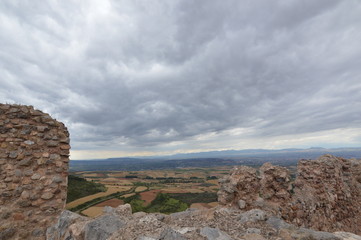 ruins of ancient fortress