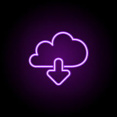 download cloud icon. Web icons universal set for web and mobile