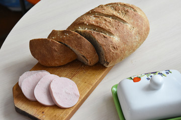 fresh baked bread